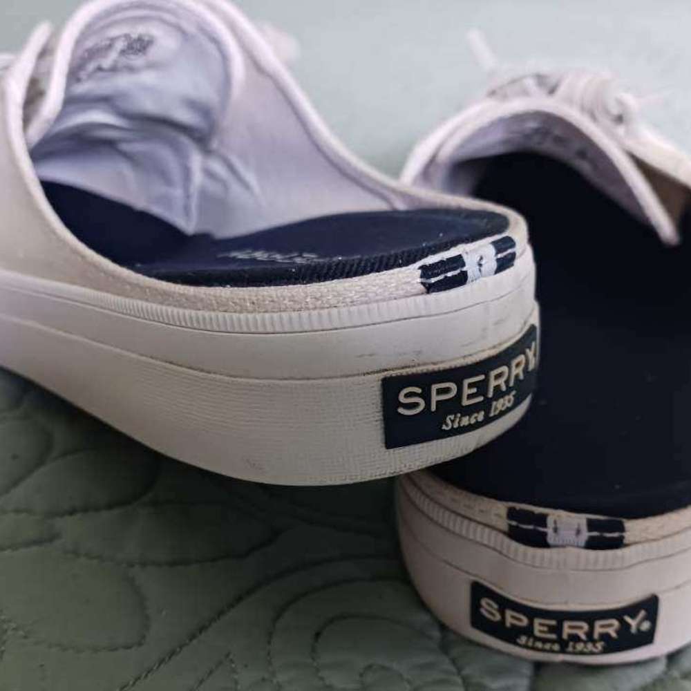 Sperry White Canvas Sneakers